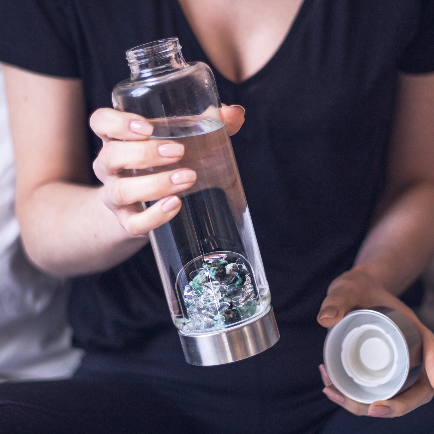 ViA VITALITY | Emerald & Clear Quartz