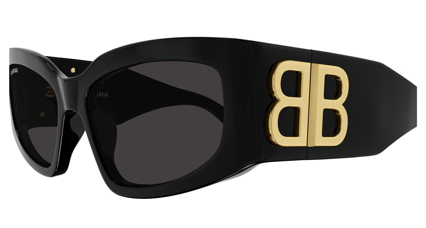 Balenciaga BB0321S-002 Women’s Sunglasses – Recycled Acetate, 57mm
