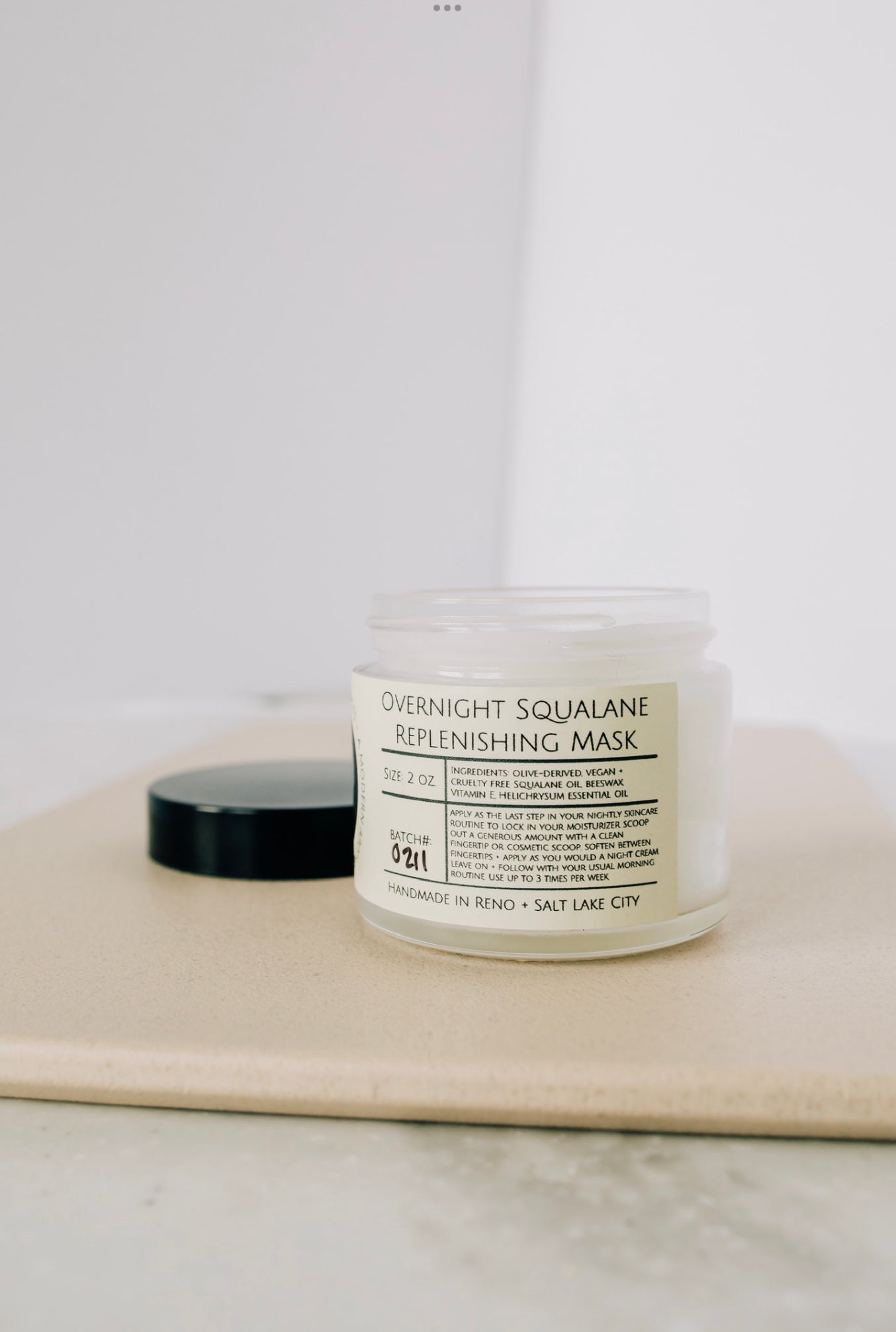 Overnight Replenishing Squalane Mask | Skin Firming, Hydrating Sleep Mask