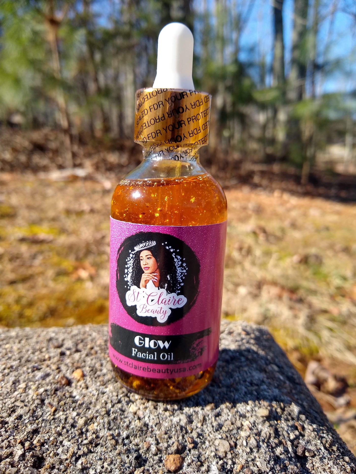 24K Glow Luxury Face & Body Oil Wholesale and private Label