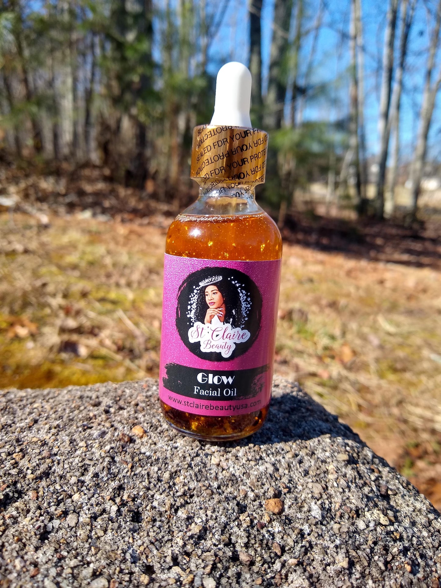 24K Glow Luxury Face & Body Oil Wholesale and private Label