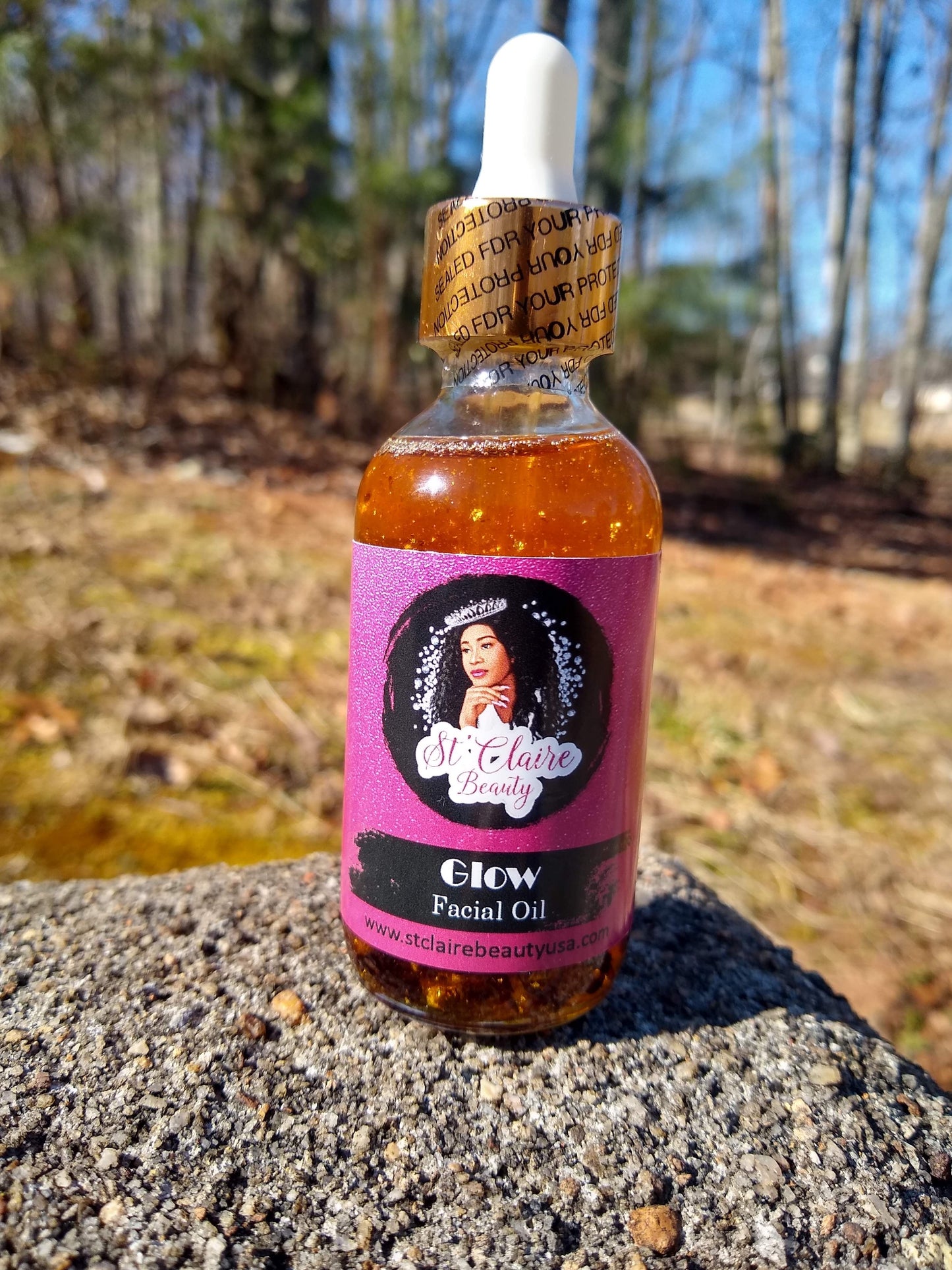 24K Glow Luxury Face & Body Oil Wholesale and private Label