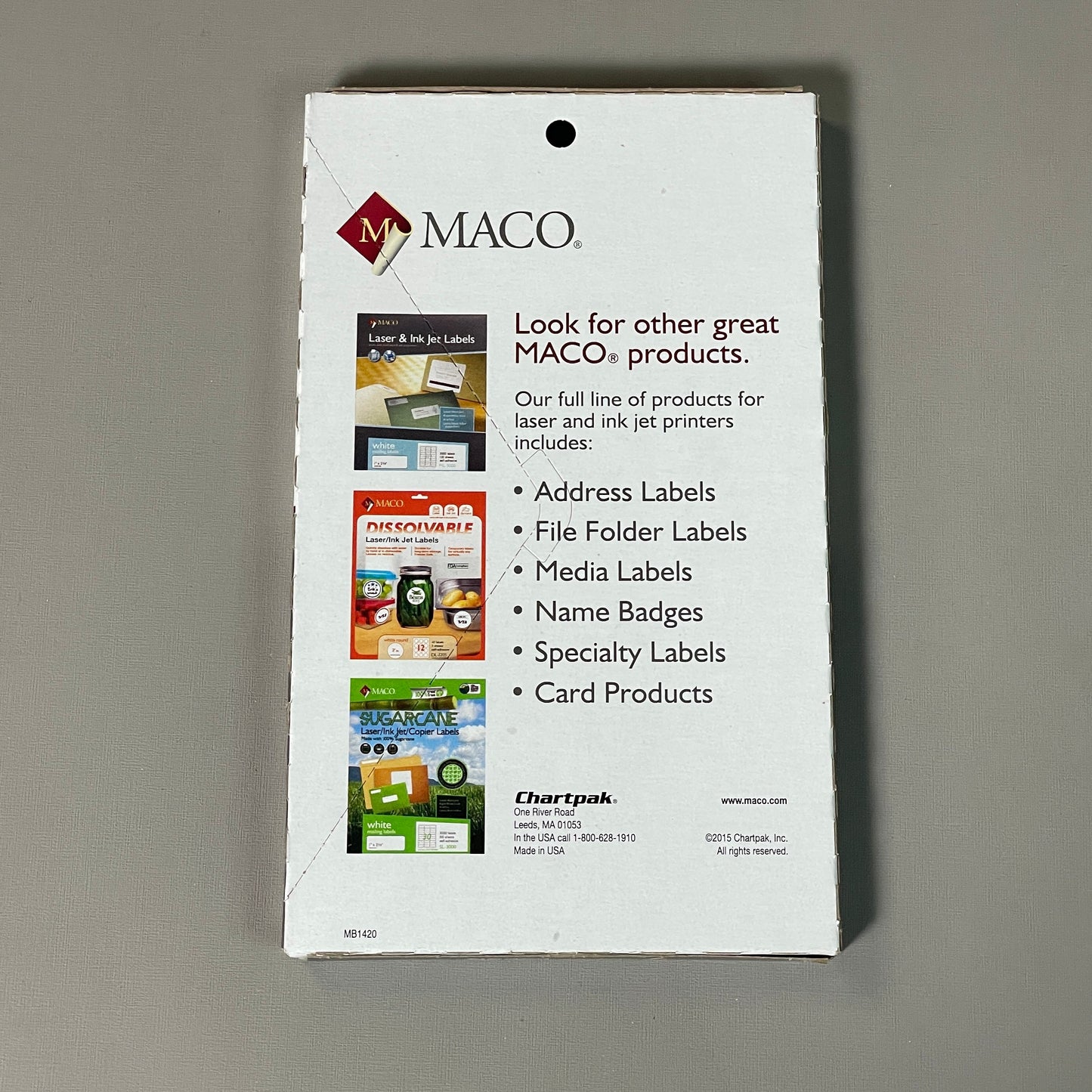 MACO Round GREEN Color-Coding Labels 3/4” Dia. 1000 Labels MR1212-5