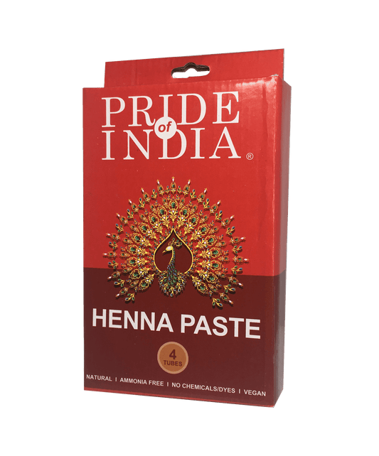 Herbal Henna Tattoo Mehendi Paste - BUY 2 GET 2 FREE  - 1.25oz Tube (100% Natural)-0