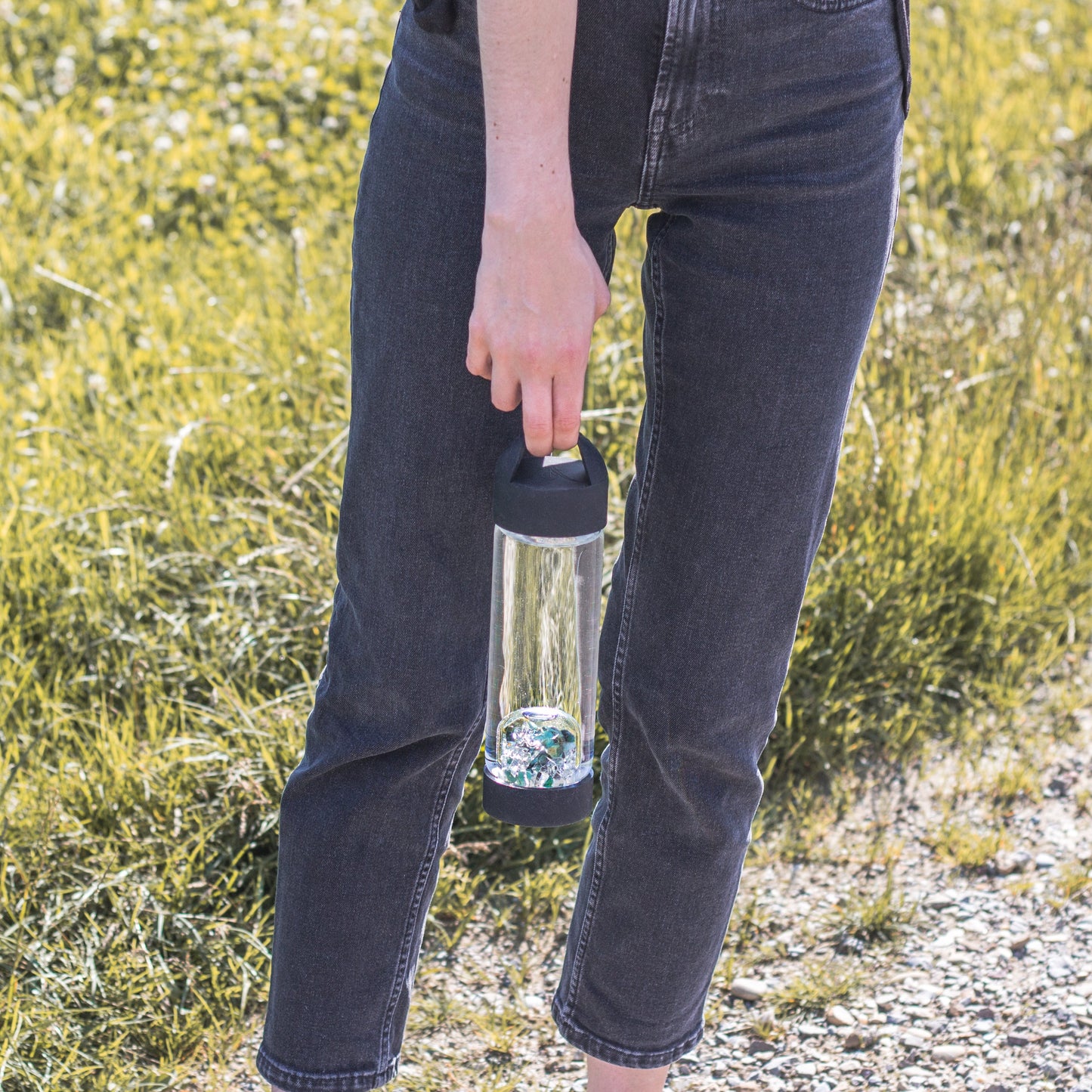 LOOP | Stylish Silicone Top & Bottom Cover for ViA Crystal Water Bottles