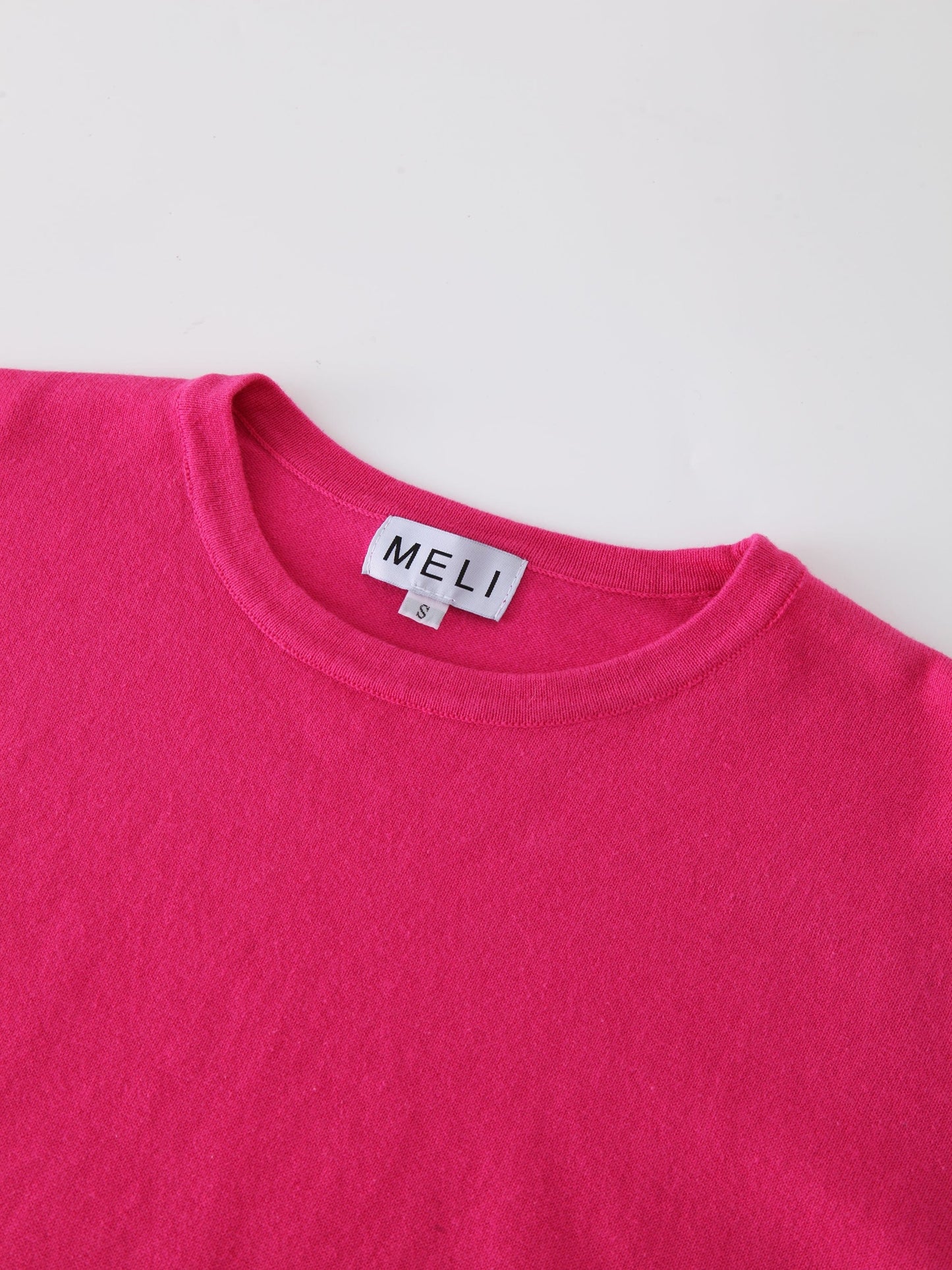 Oversized Lightweight Sweater-Pink-2