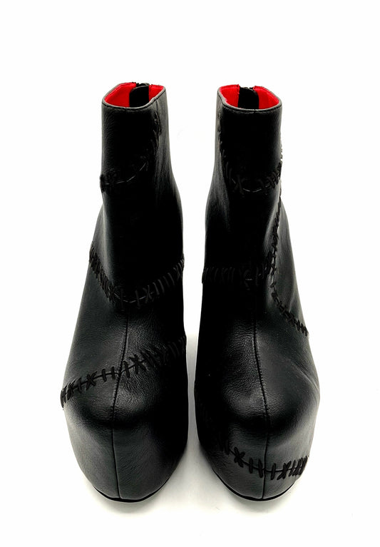 Stitches Tonal Wedge Boot