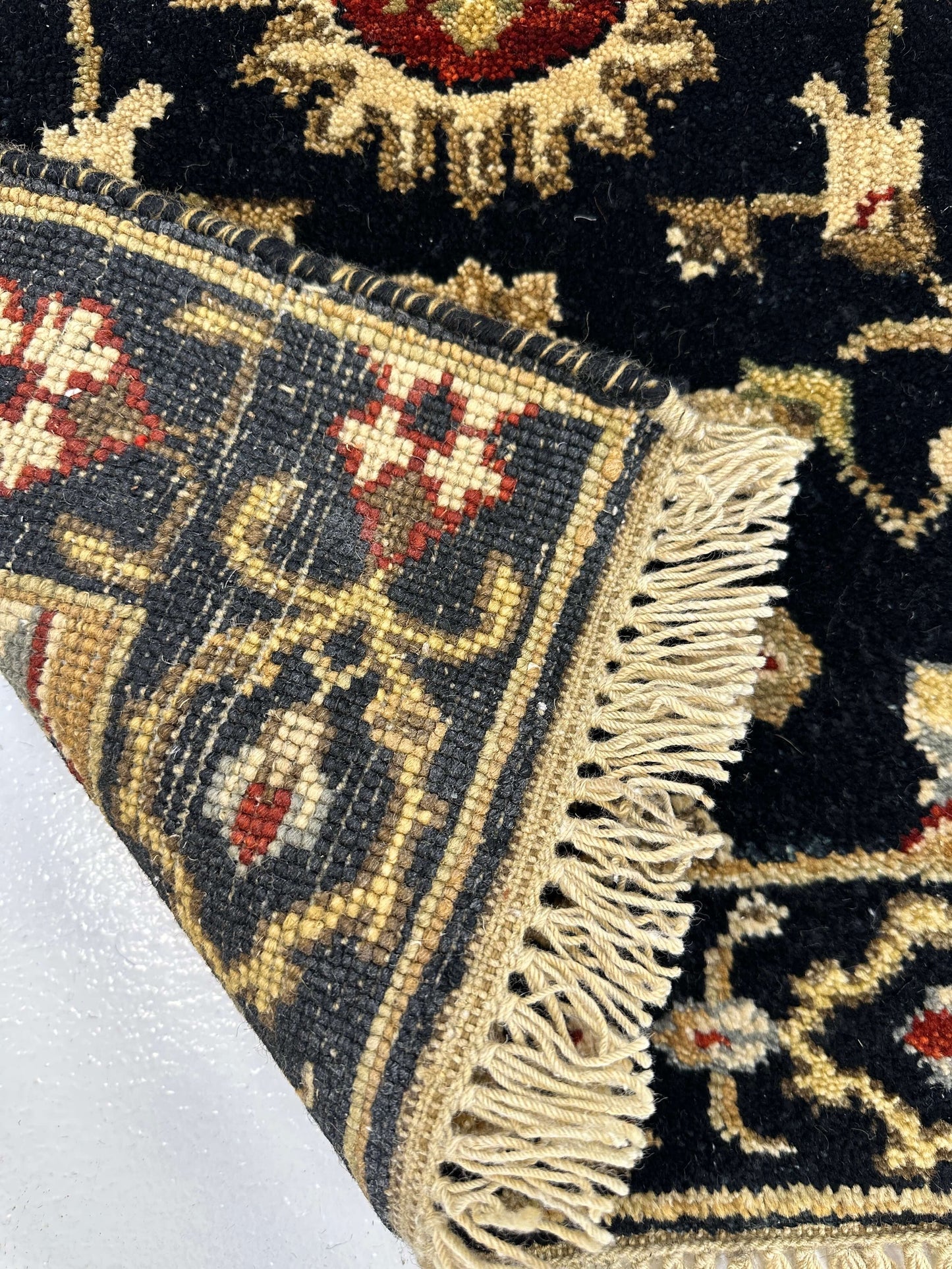 Indo-Persian wool (2x3) black-4