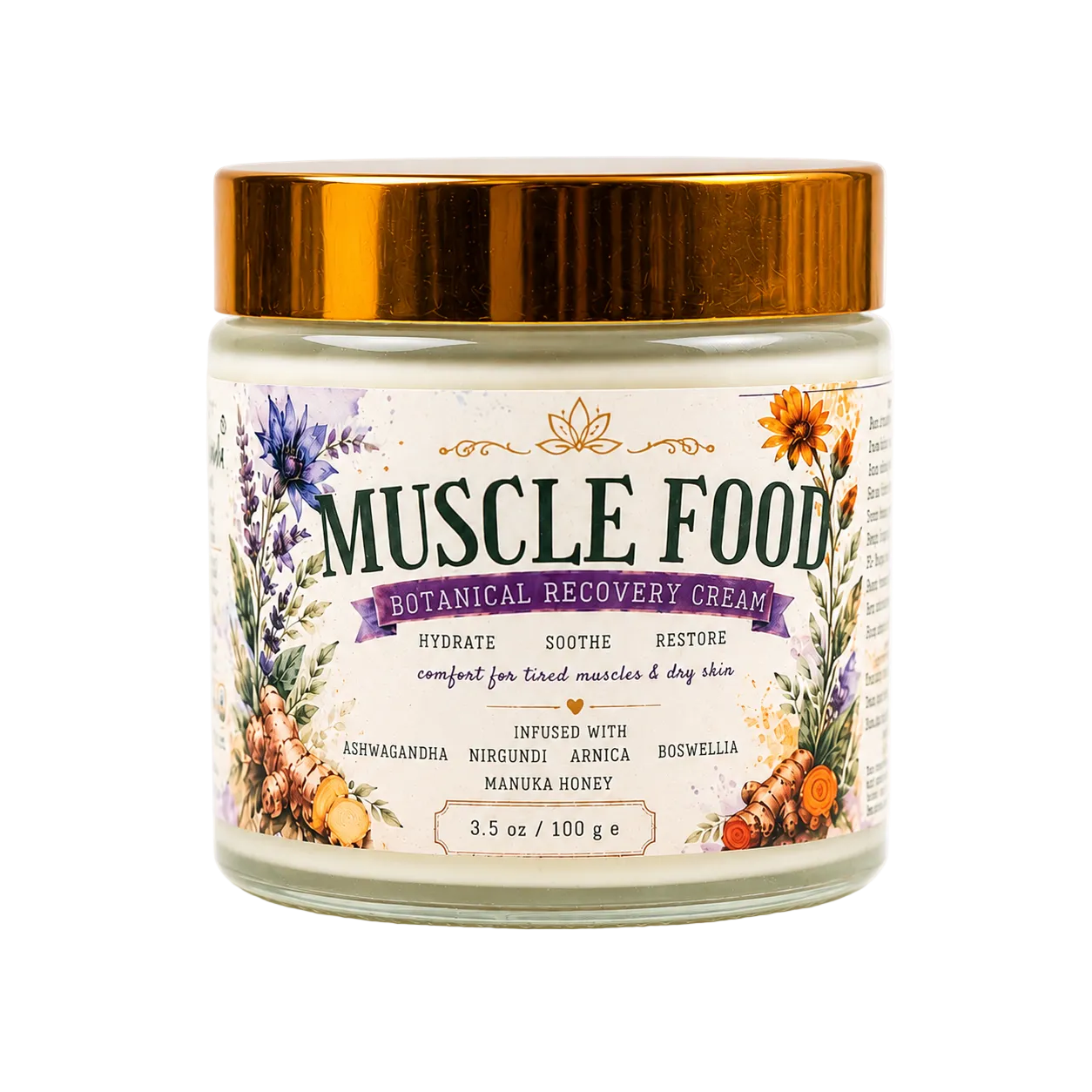 Muscle Food Lotion for Daily Muscle Support & Hydration