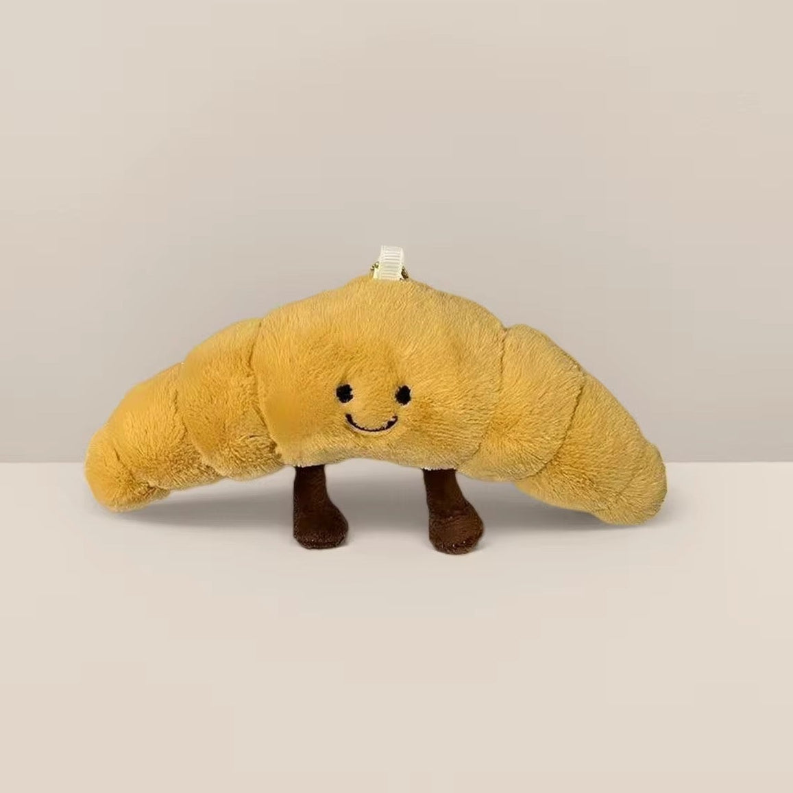 13" Giant Croissant Plushie | Ultra-Soft Aesthetic Food Pillow