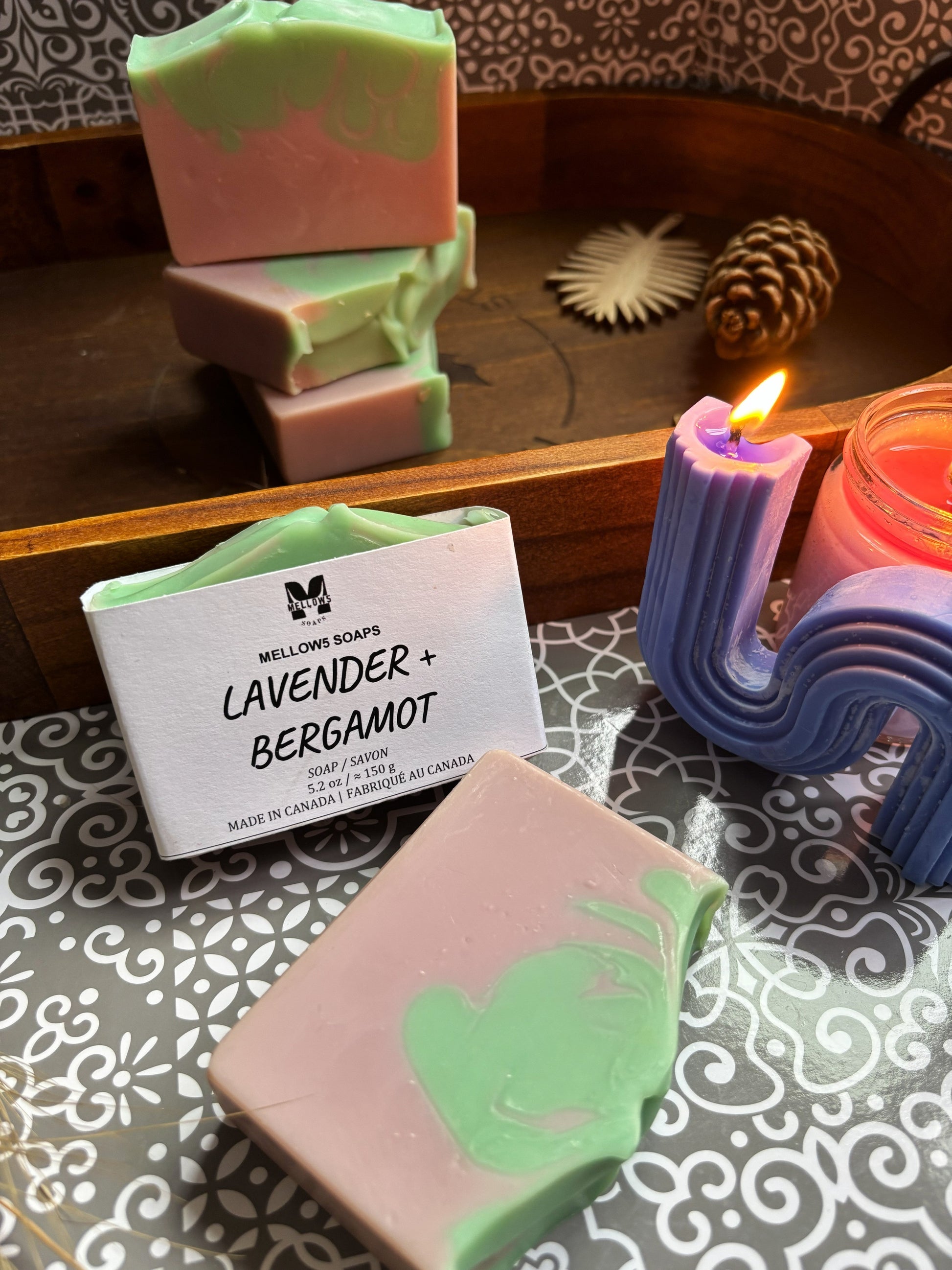 Lavender Bergamot Soap-2