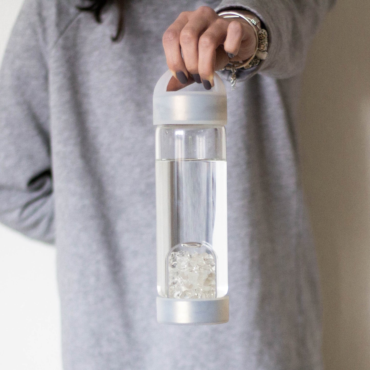 LOOP | Stylish Silicone Top & Bottom Cover for ViA Crystal Water Bottles