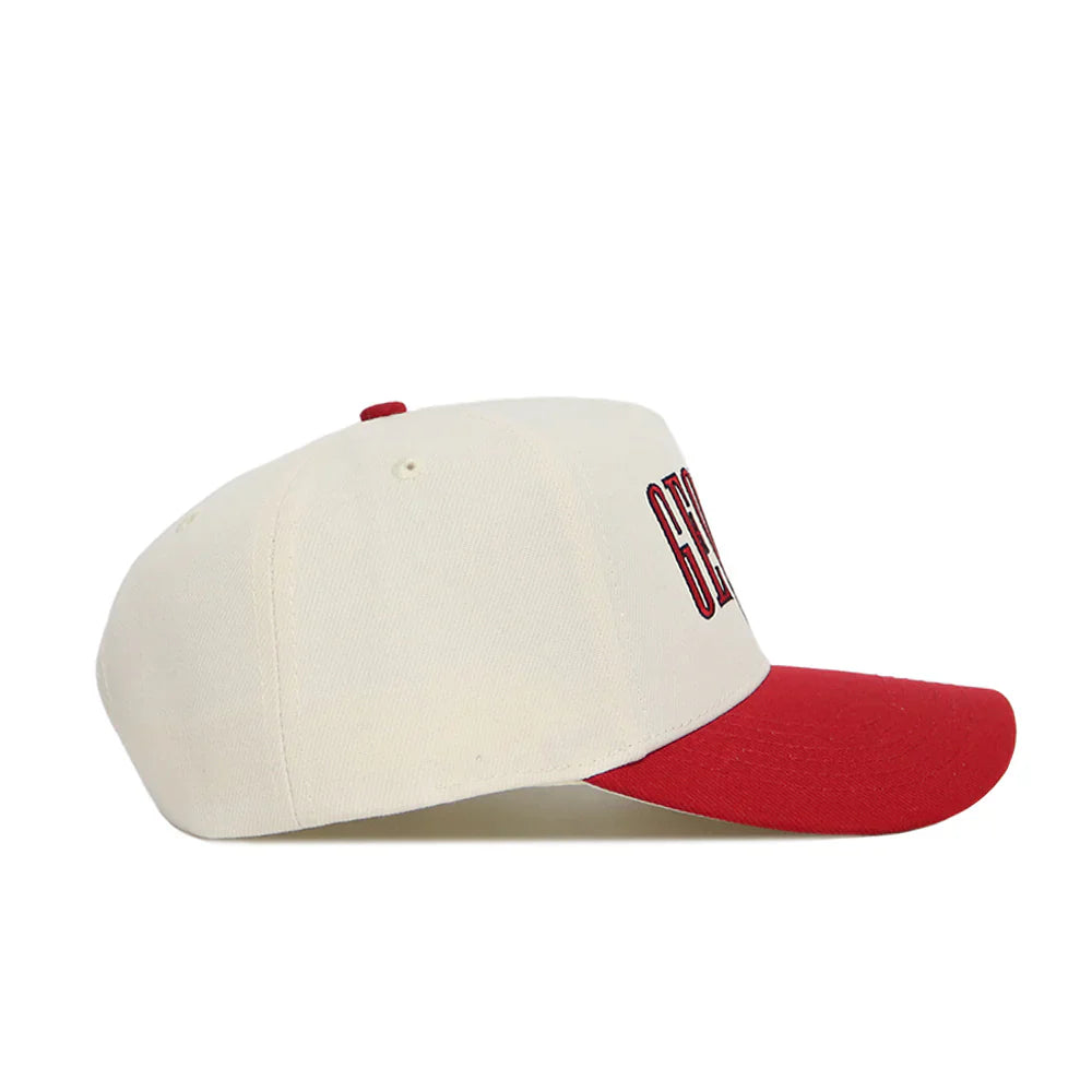 No Rivals Georgia Bulldogs - Natural Retro Block Hat