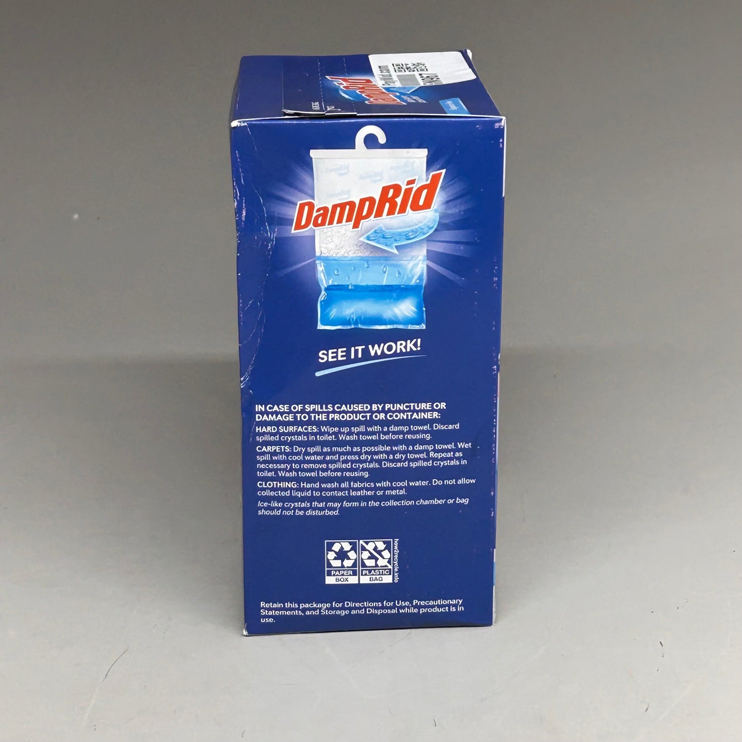 DAMPRID Fragrance Free Hanging Moisture Absorbers 3-PACK 15.4 oz FG83FFESB (New Other)