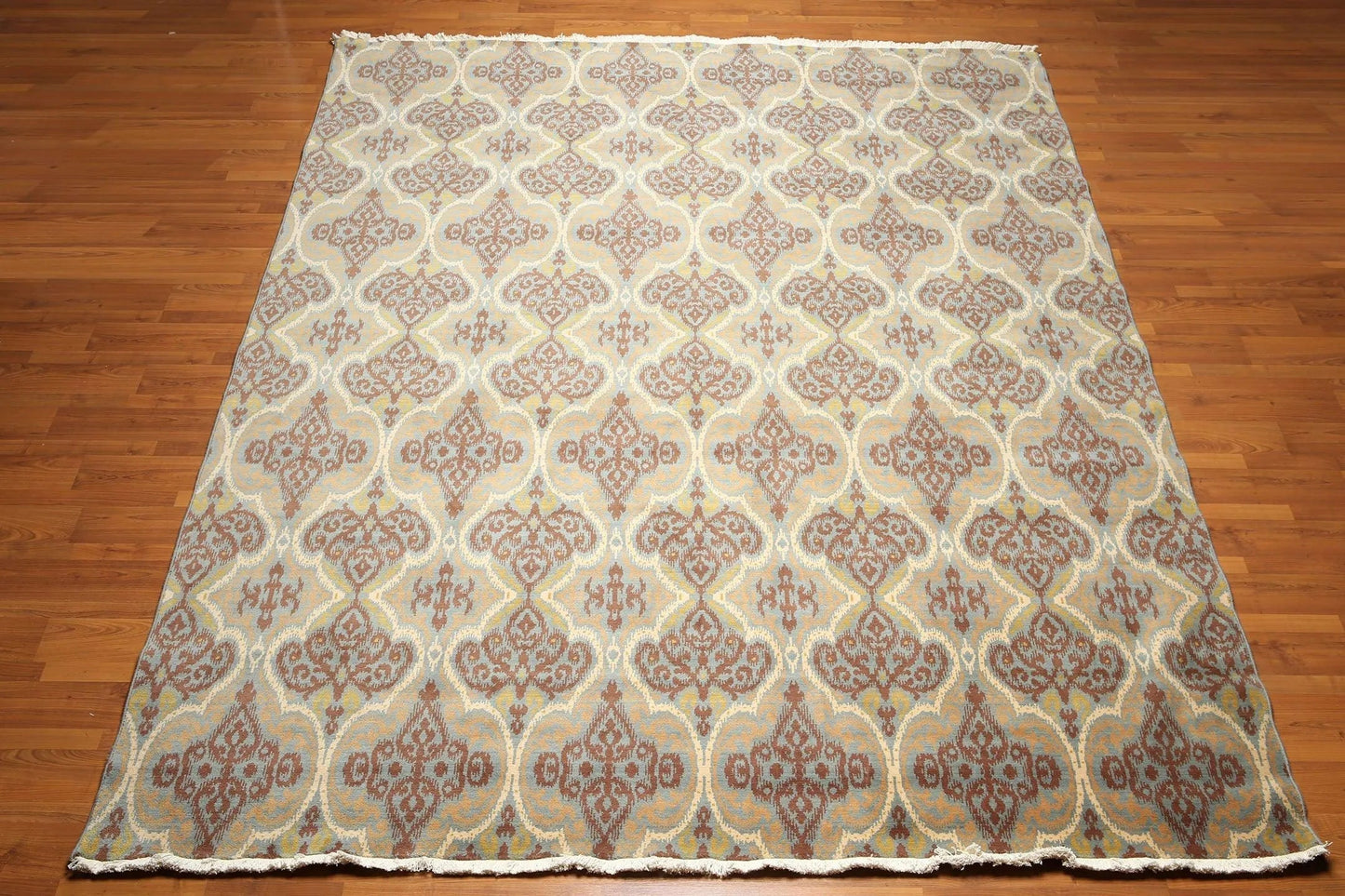 9' x 12' Hand Knotted Wool Transitional Oriental Area Rug Full Pile 9x12-2