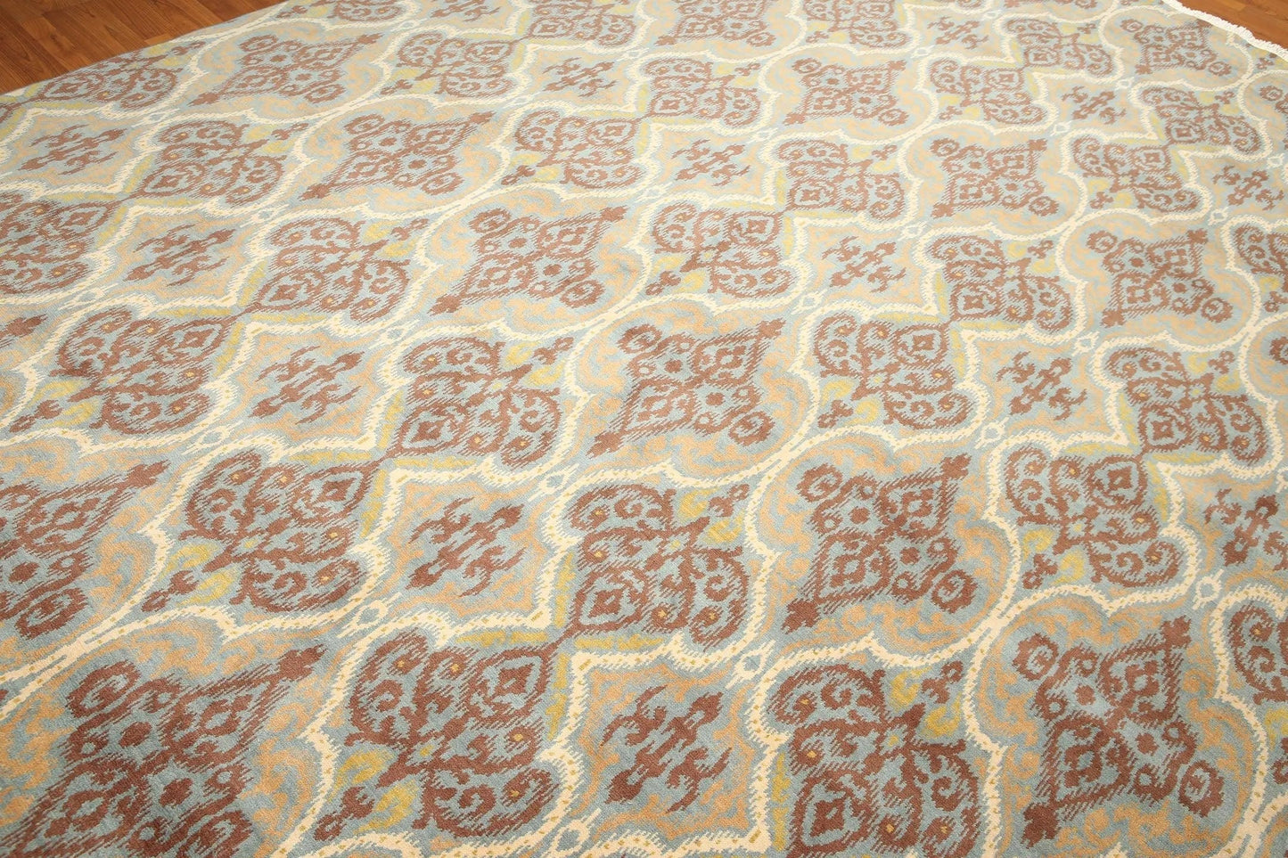 9' x 12' Hand Knotted Wool Transitional Oriental Area Rug Full Pile 9x12-4
