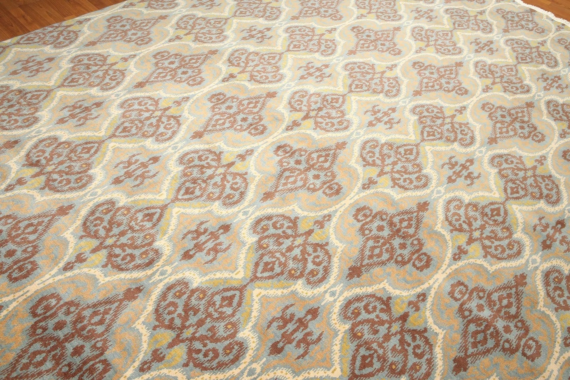 9' x 12' Hand Knotted Wool Transitional Oriental Area Rug Full Pile 9x12-4
