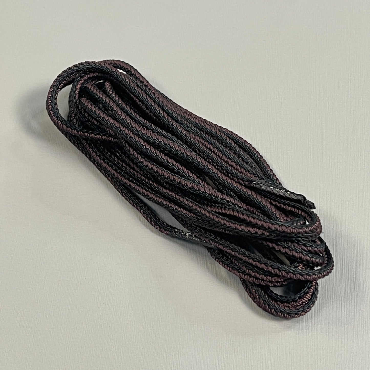 HOPE GLOBAL Military Boot Laces 1 PAIR Taslan Black/Brown 63" Waterproofed & Super Strong (New)