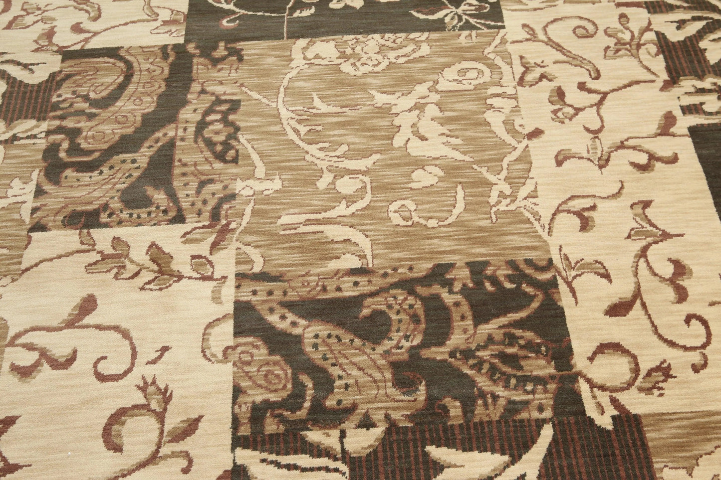 Hand Knotted 100% Wool Traditional Rustic Oriental Area Rug Beige 6' x9'-4
