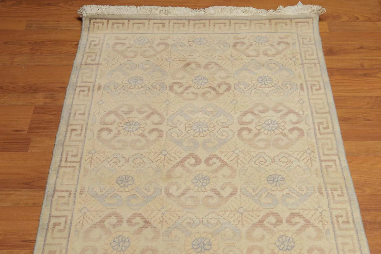 3' x 12' Hand Knotted Traditional Oriental Area Rug 100% Wool Runner Gray-1