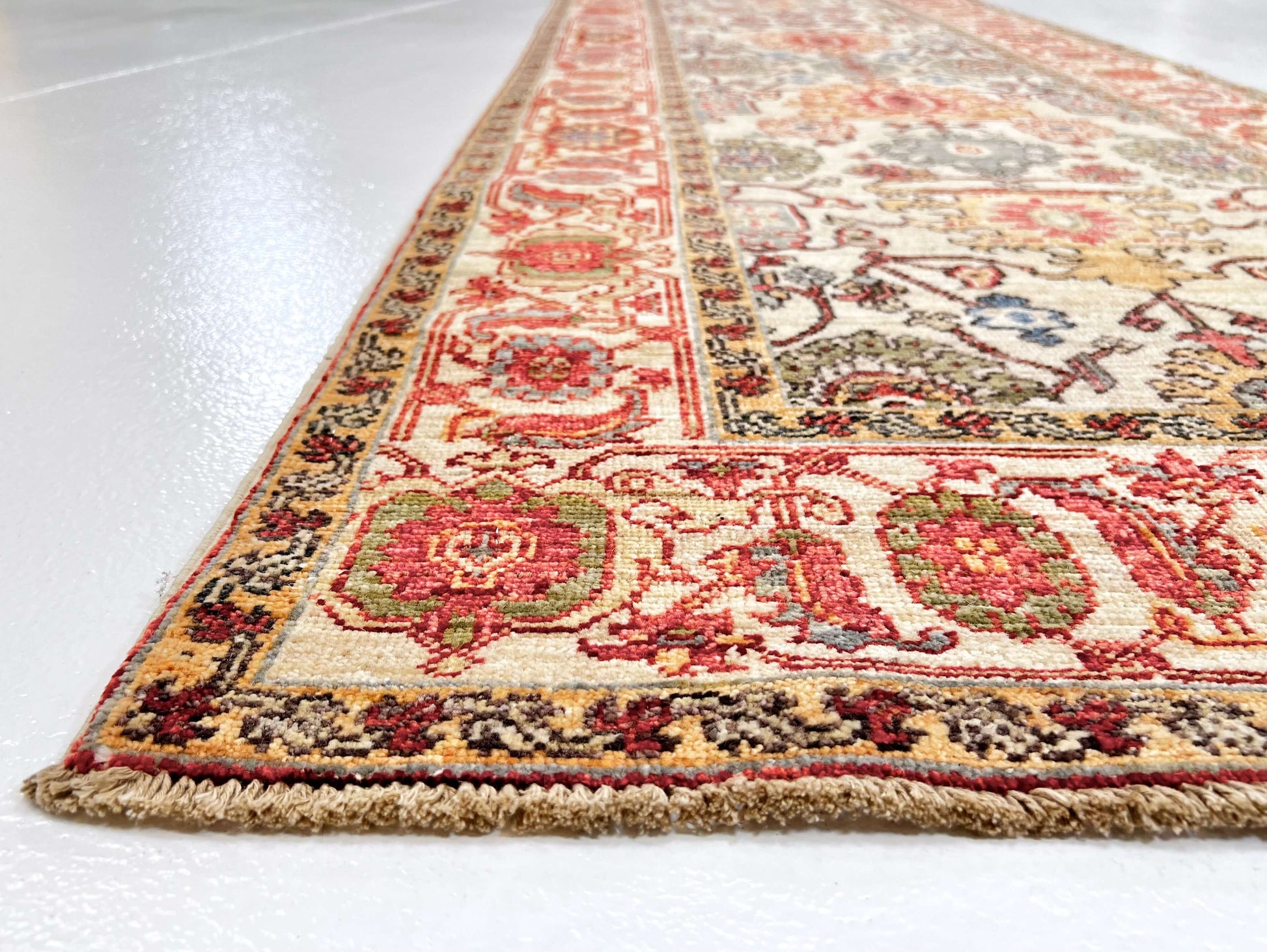 Afghan Serapi (3'00"x10'07") runner-1