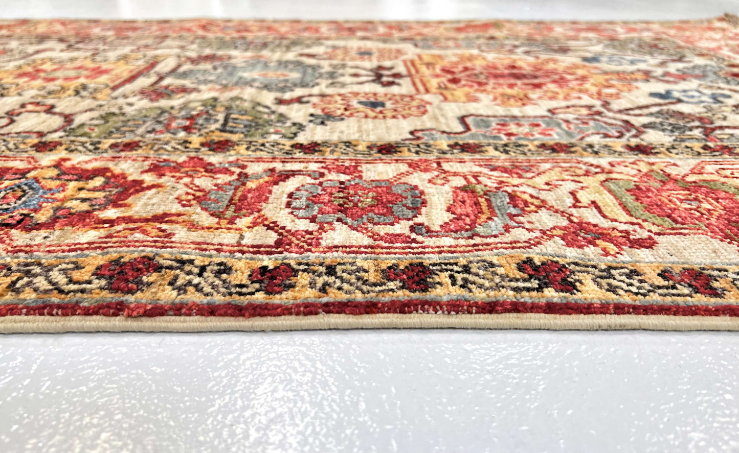 Afghan Serapi (3'00"x10'07") runner-2