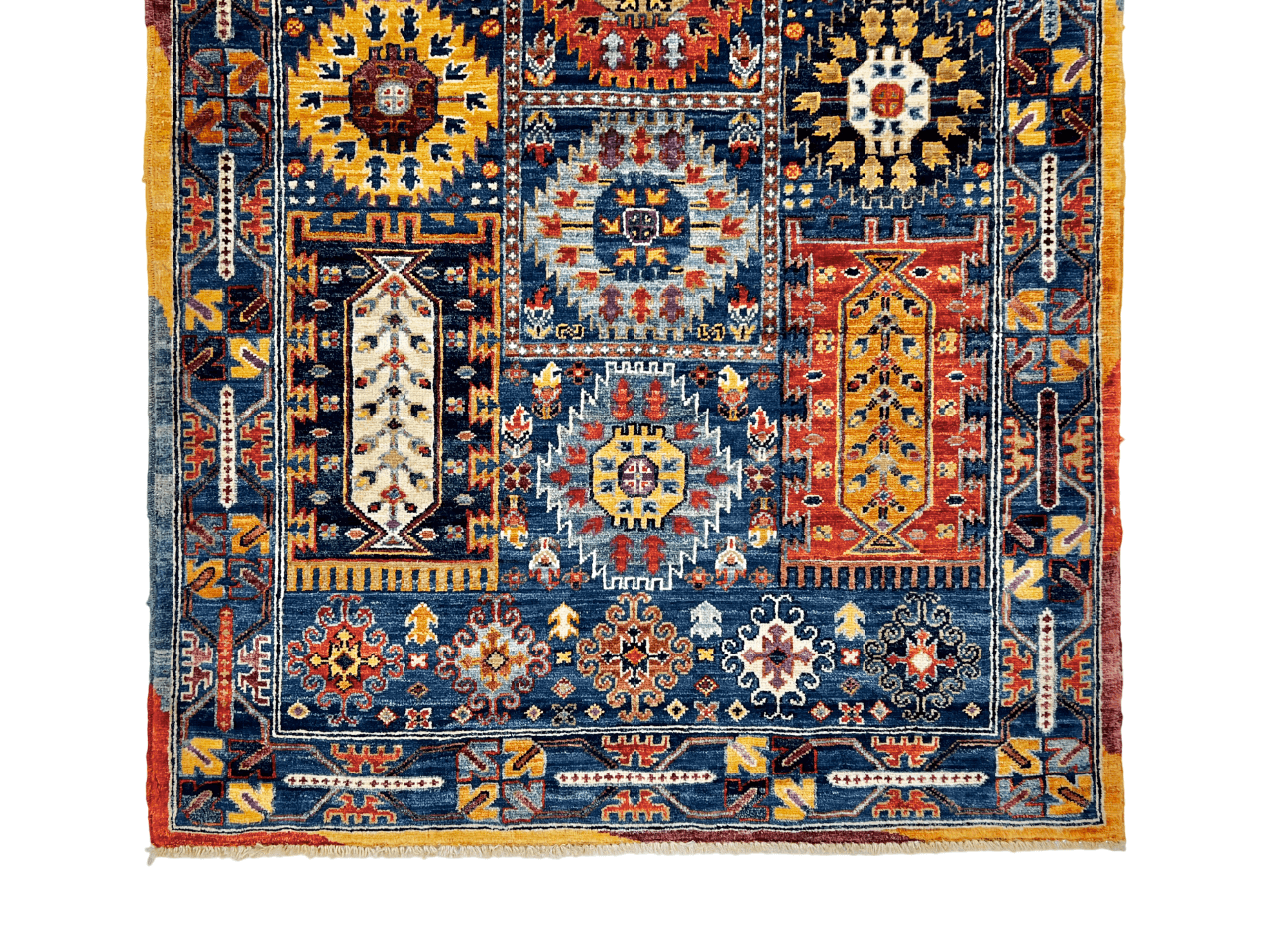 Afghan Wazir (3'04"x5'03") blue/multicolor-1