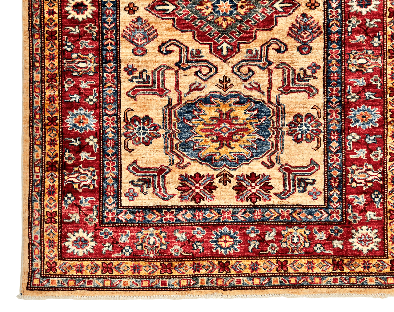 Super Kazak red/ivory 3'04"x4'08"-1