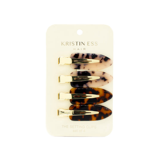 Kristin Ess The Setting Clips set of 4 - New