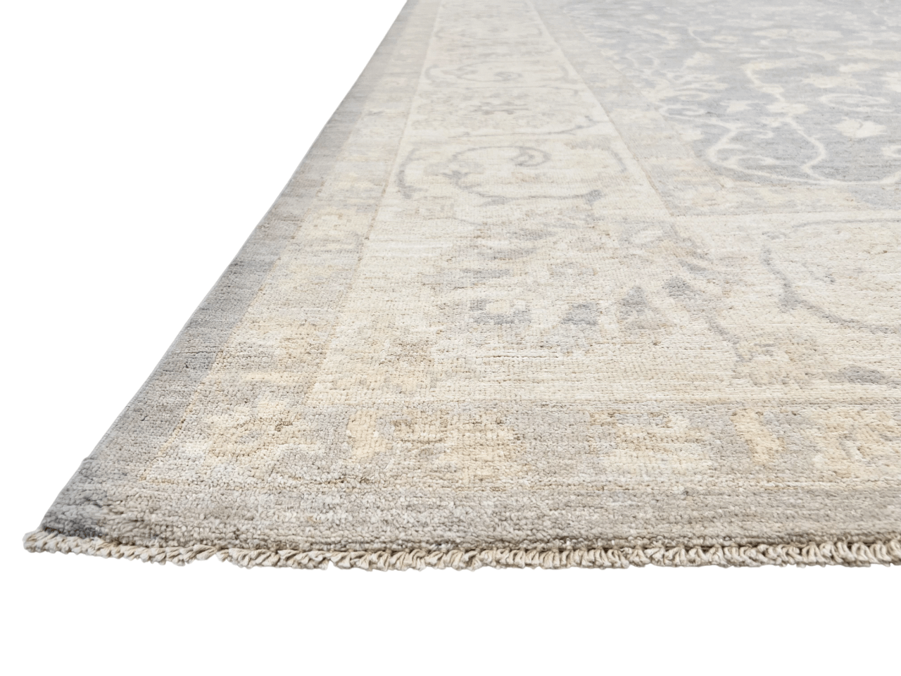 WhiteWash Chobi 10'00" x 13'05" lt.gry/ivo-1
