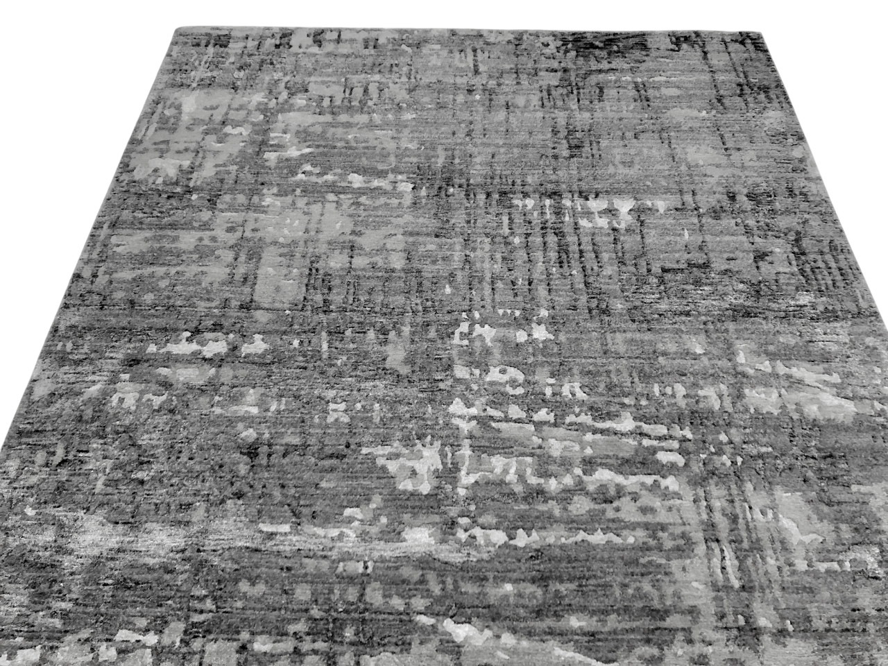 Contemporary textured dark gray 10x14-1
