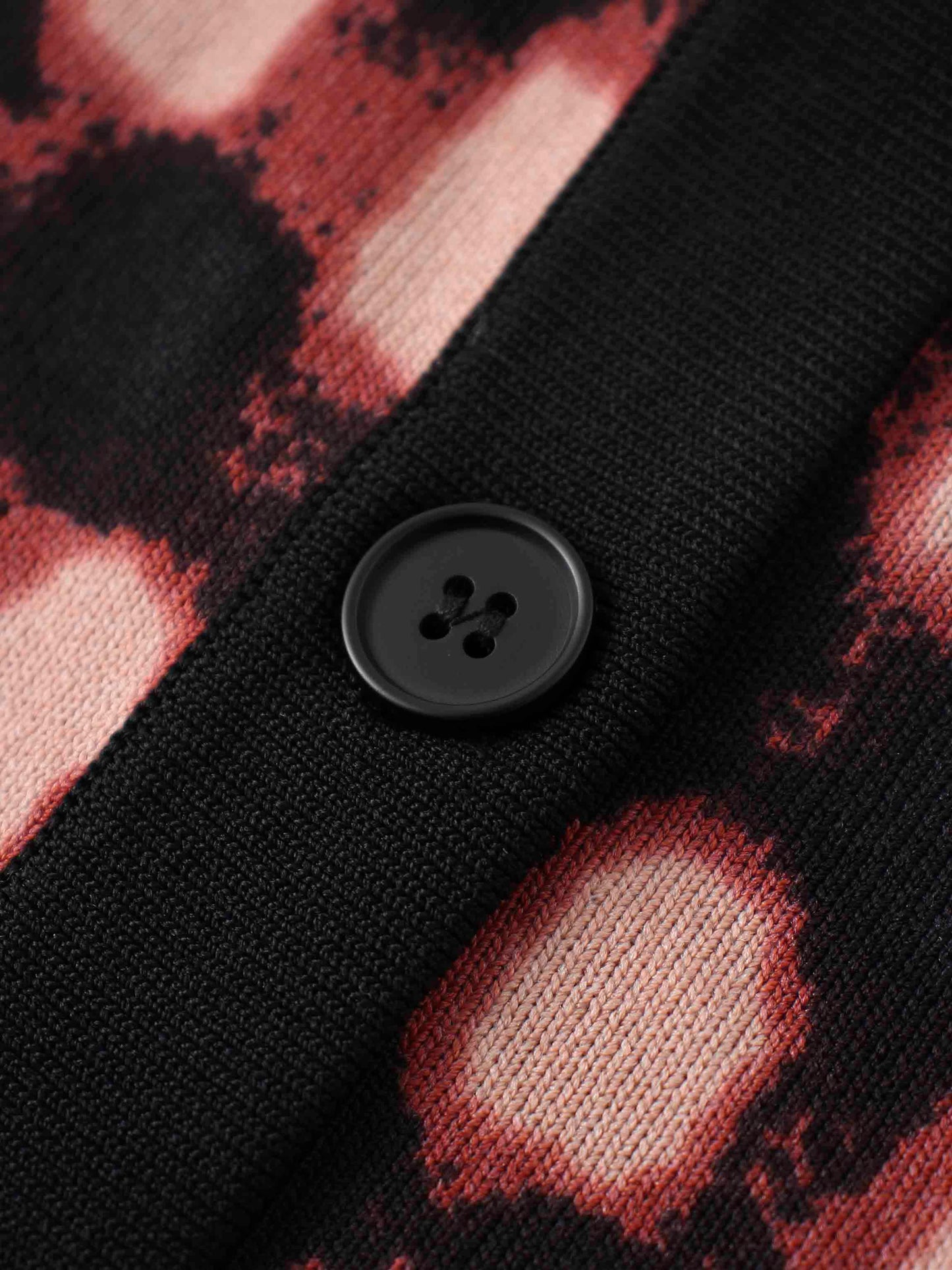 Buttoned Cardigan-Burgundy/Pink-4