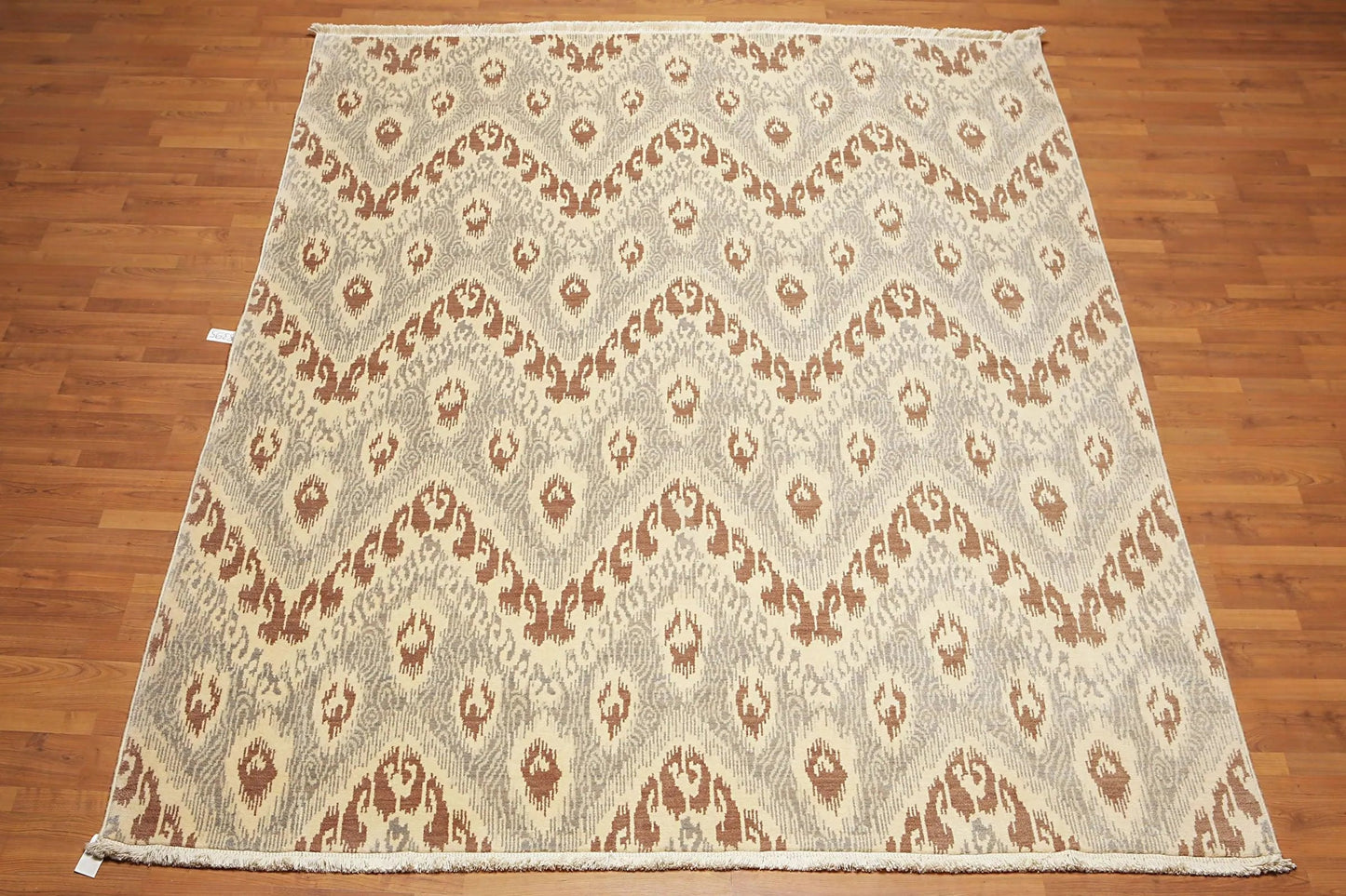 8' x 10' Hand Knotted 100% Wool Turkish Weave Oriental Area rug 8x10 ft Beige-2
