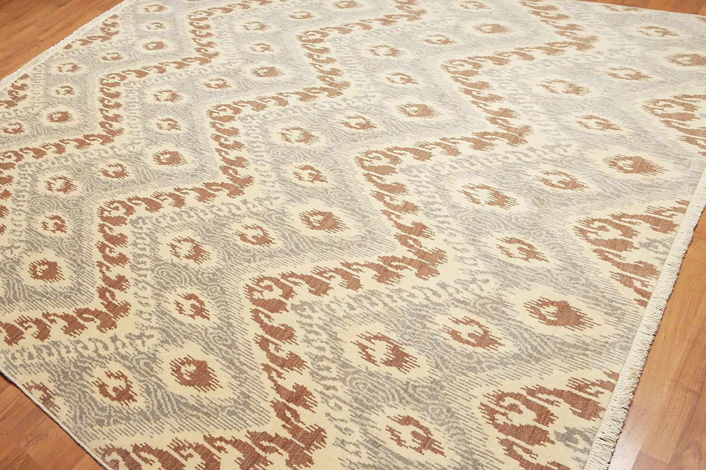 8' x 10' Hand Knotted 100% Wool Turkish Weave Oriental Area rug 8x10 ft Beige-3