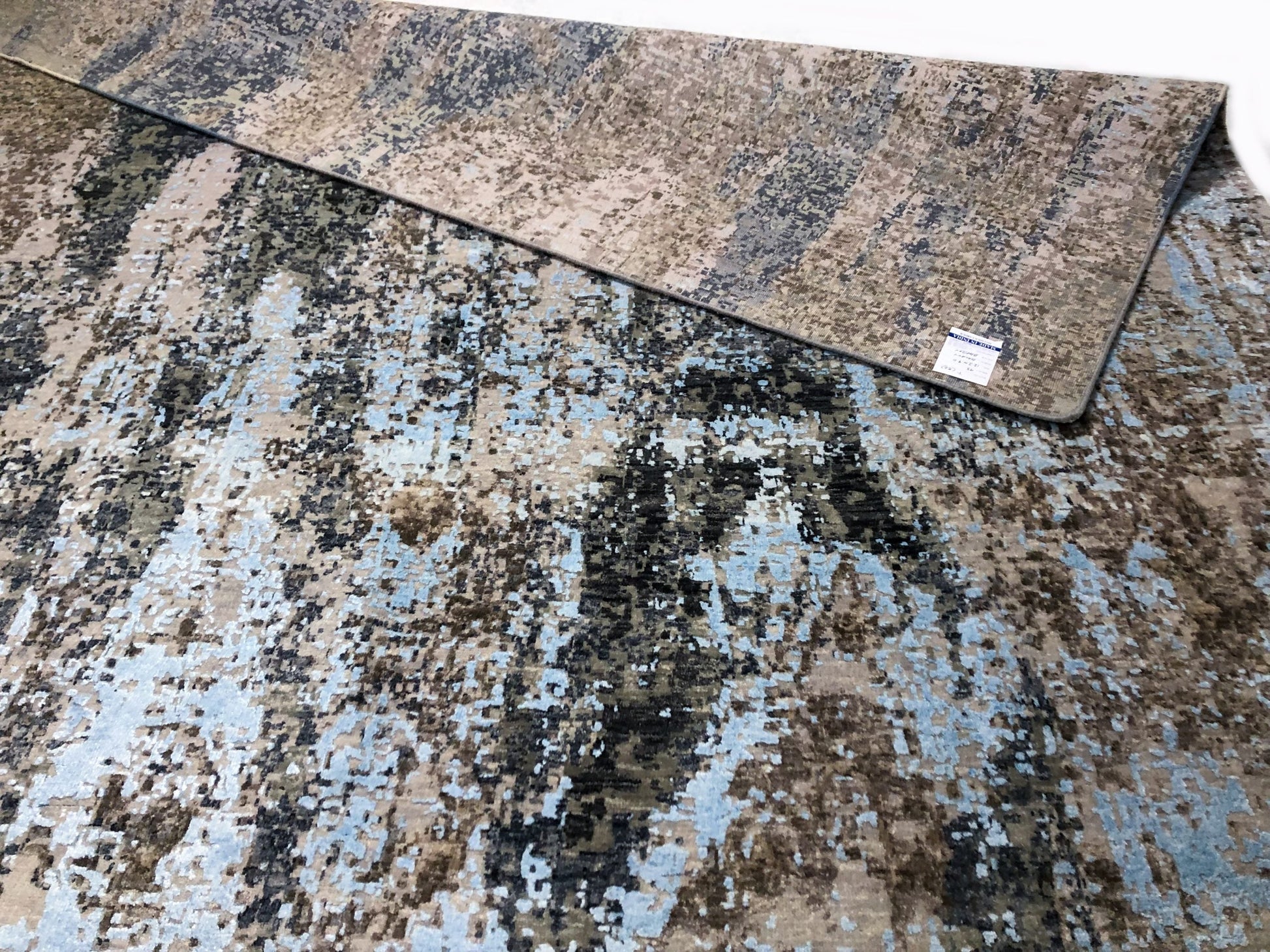 Galaxy (9'00"x12'03") camel/gray/lt.blue-4