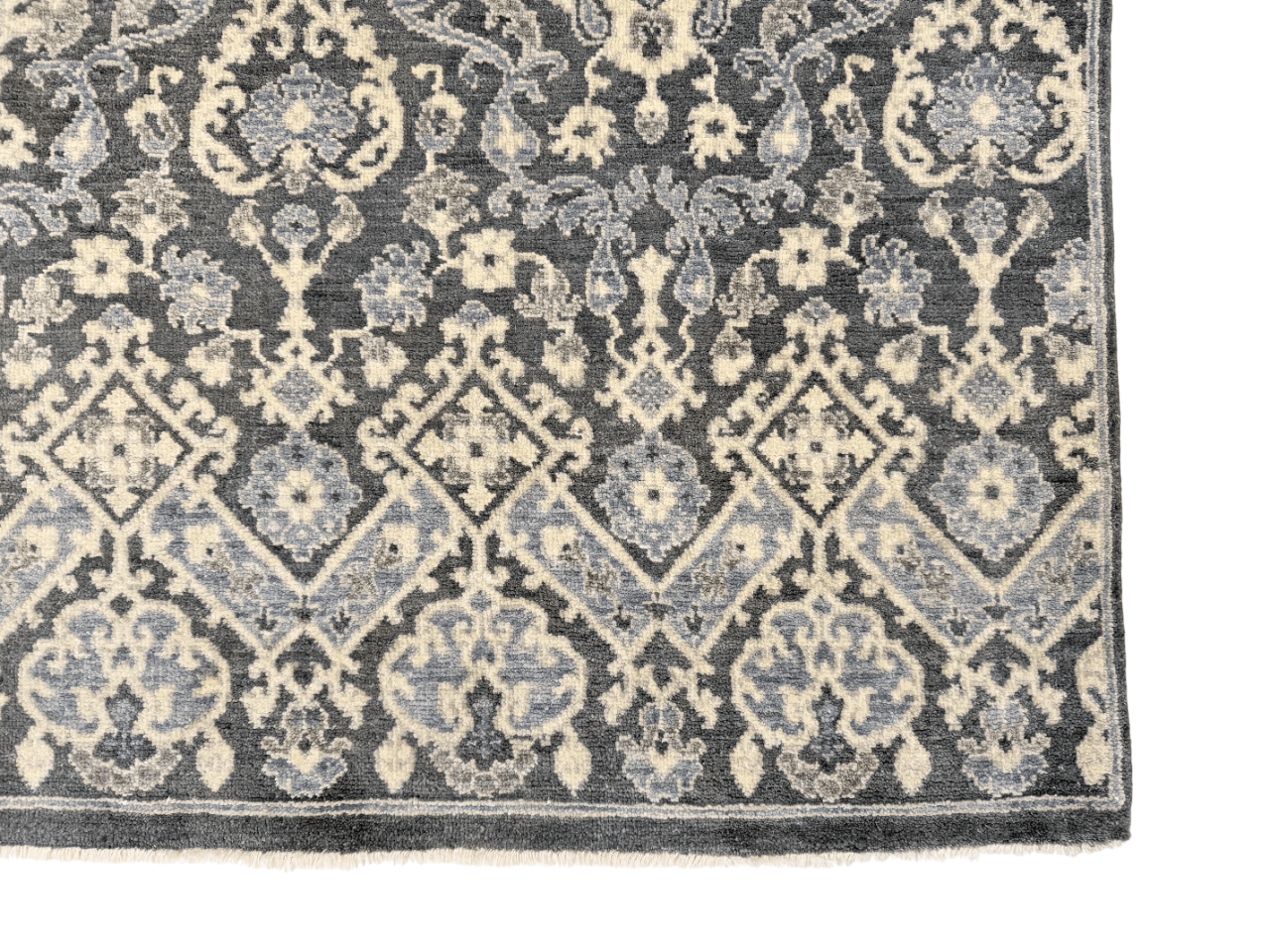 Transitional Design (6x9) dark gray/light blue-1
