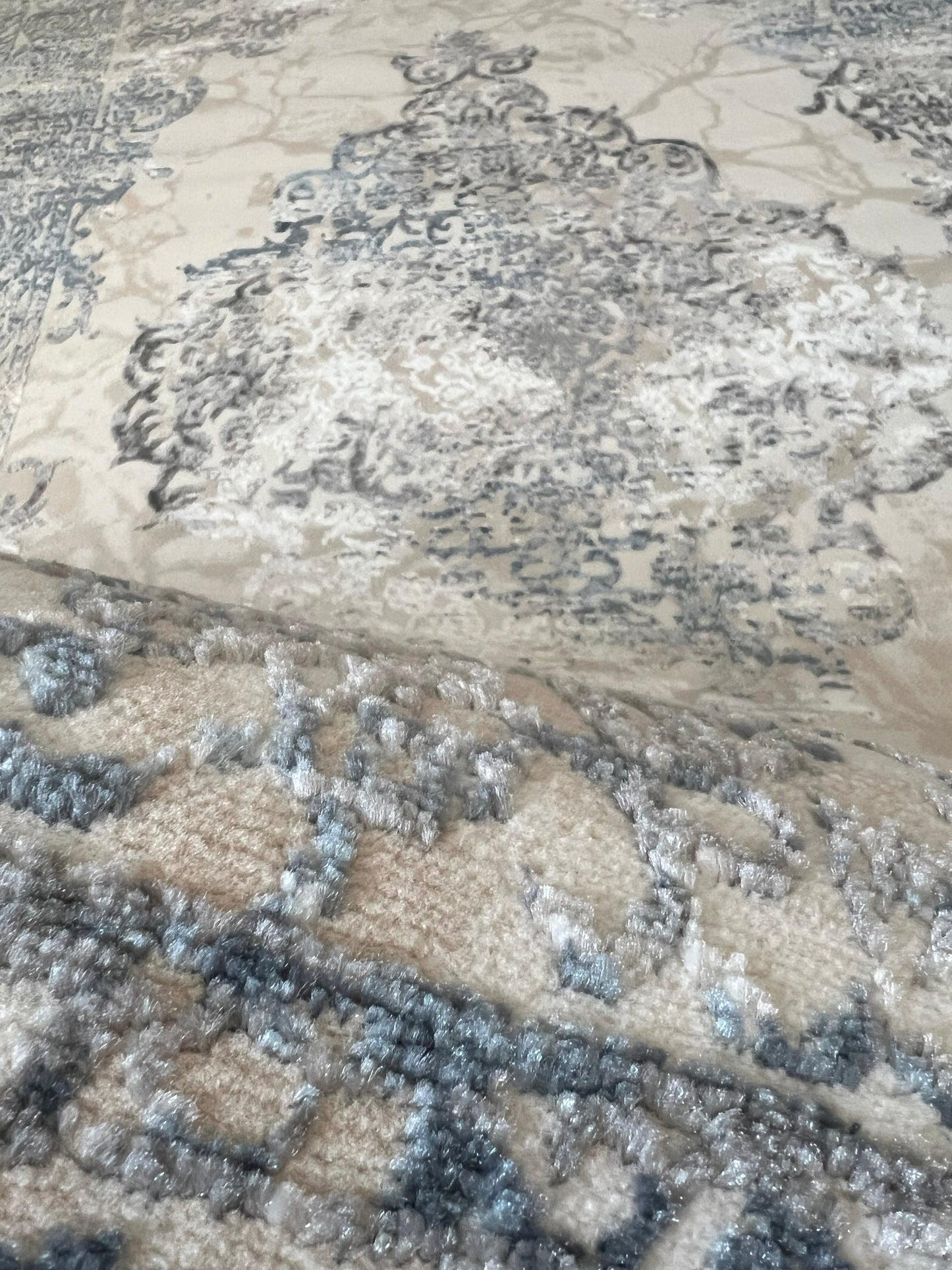 ROY's Home High&Low Pile Area Rugs, Medallion Design-3