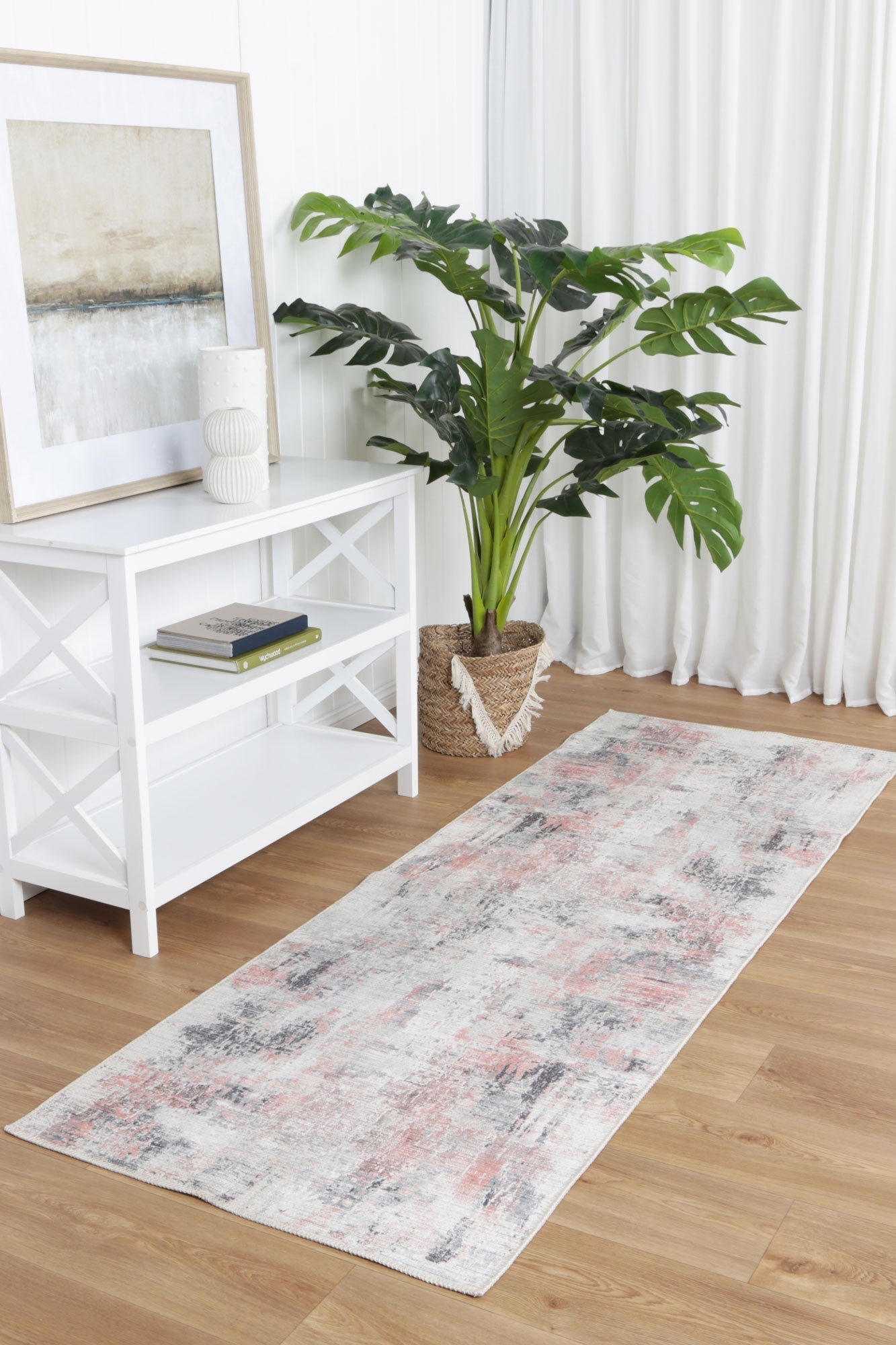 Abstract Celine in Multicolor : Runner Rug-1