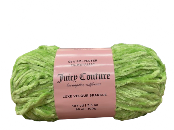 Juicy Couture Luxe Velour Sparkle Yarn - 107 Yards-5