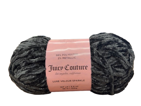 Juicy Couture Luxe Velour Sparkle Yarn - 107 Yards-2