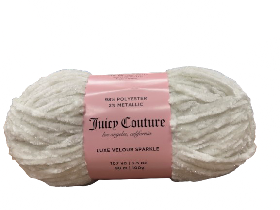 Juicy Couture Luxe Velour Sparkle Yarn - 107 Yards-7