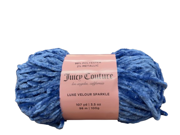 Juicy Couture Luxe Velour Sparkle Yarn - 107 Yards-8
