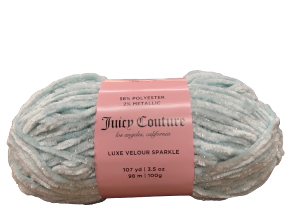 Juicy Couture Luxe Velour Sparkle Yarn - 107 Yards-10