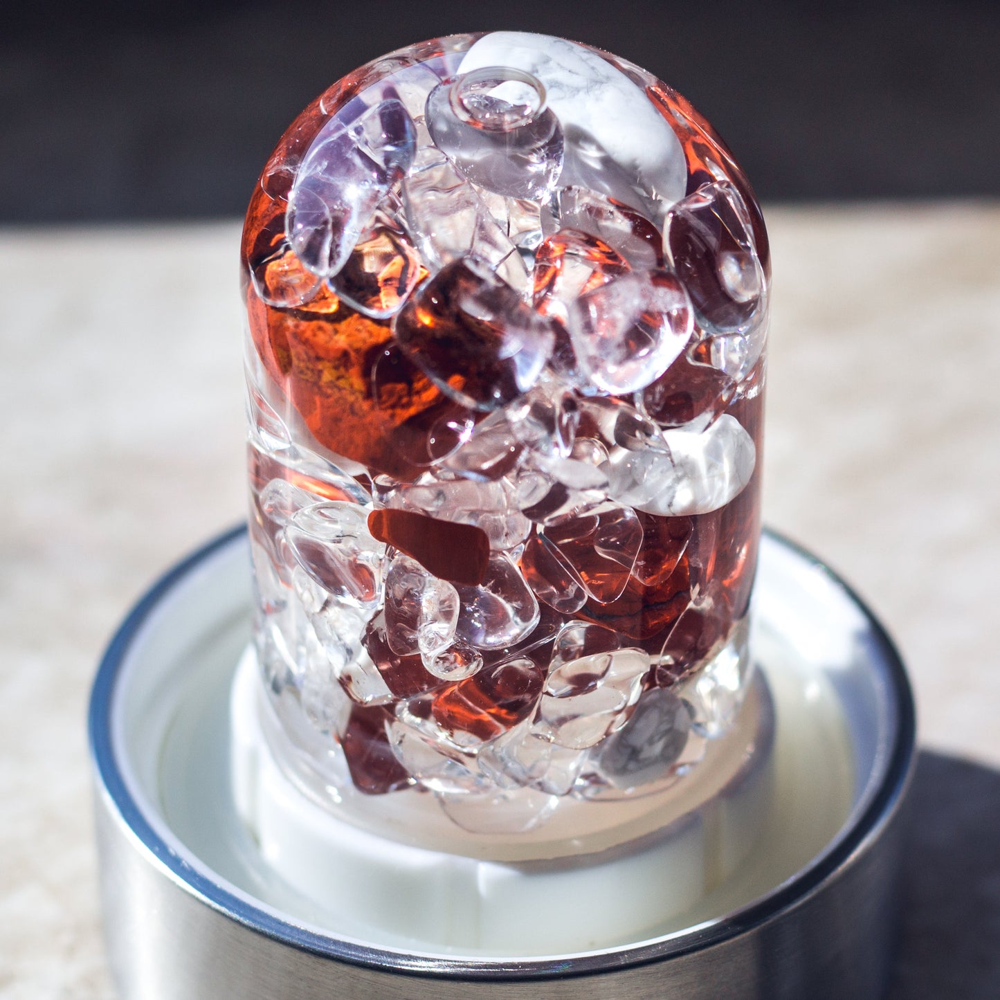 ViA FITNESS | Red Jasper, Magnesite & Clear Quartz