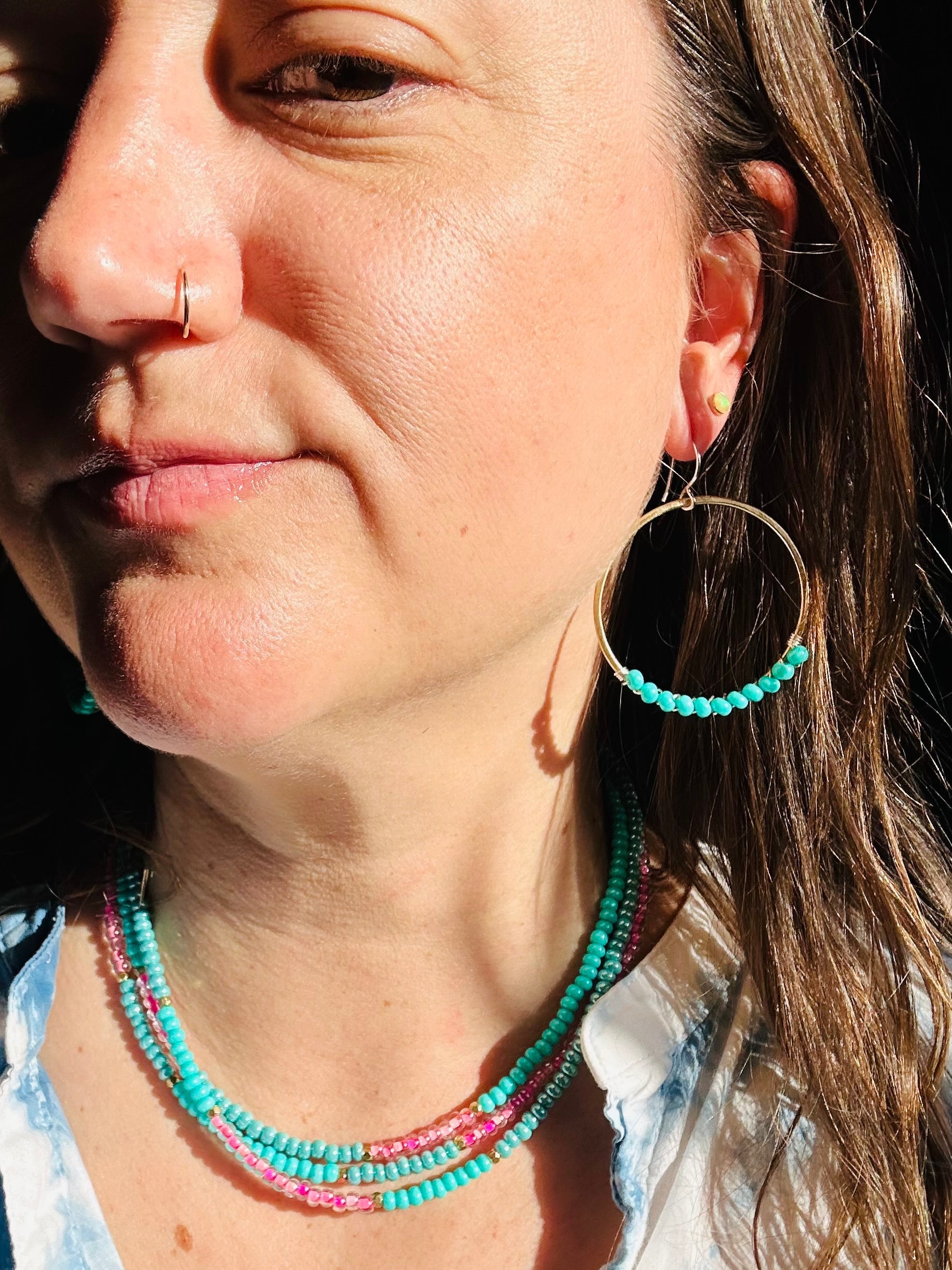 Solstice Necklace – Mermaid Layered Necklace-1