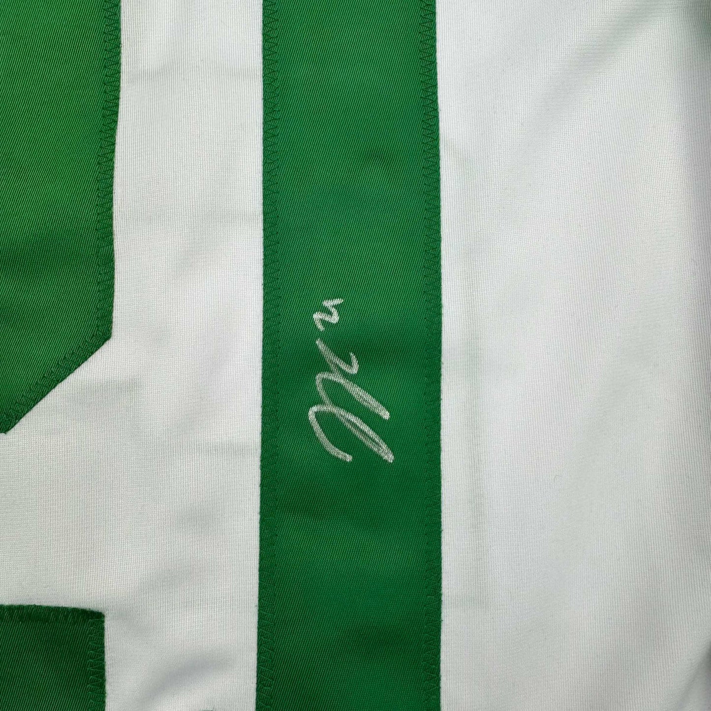 Autographed/Signed Jason Robertson Dallas White Hockey Jersey JSA COA