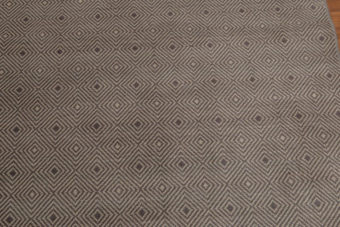 4' x 6' Hand Knotted Traditional Oriental 100% Wool Area rug Gray-3