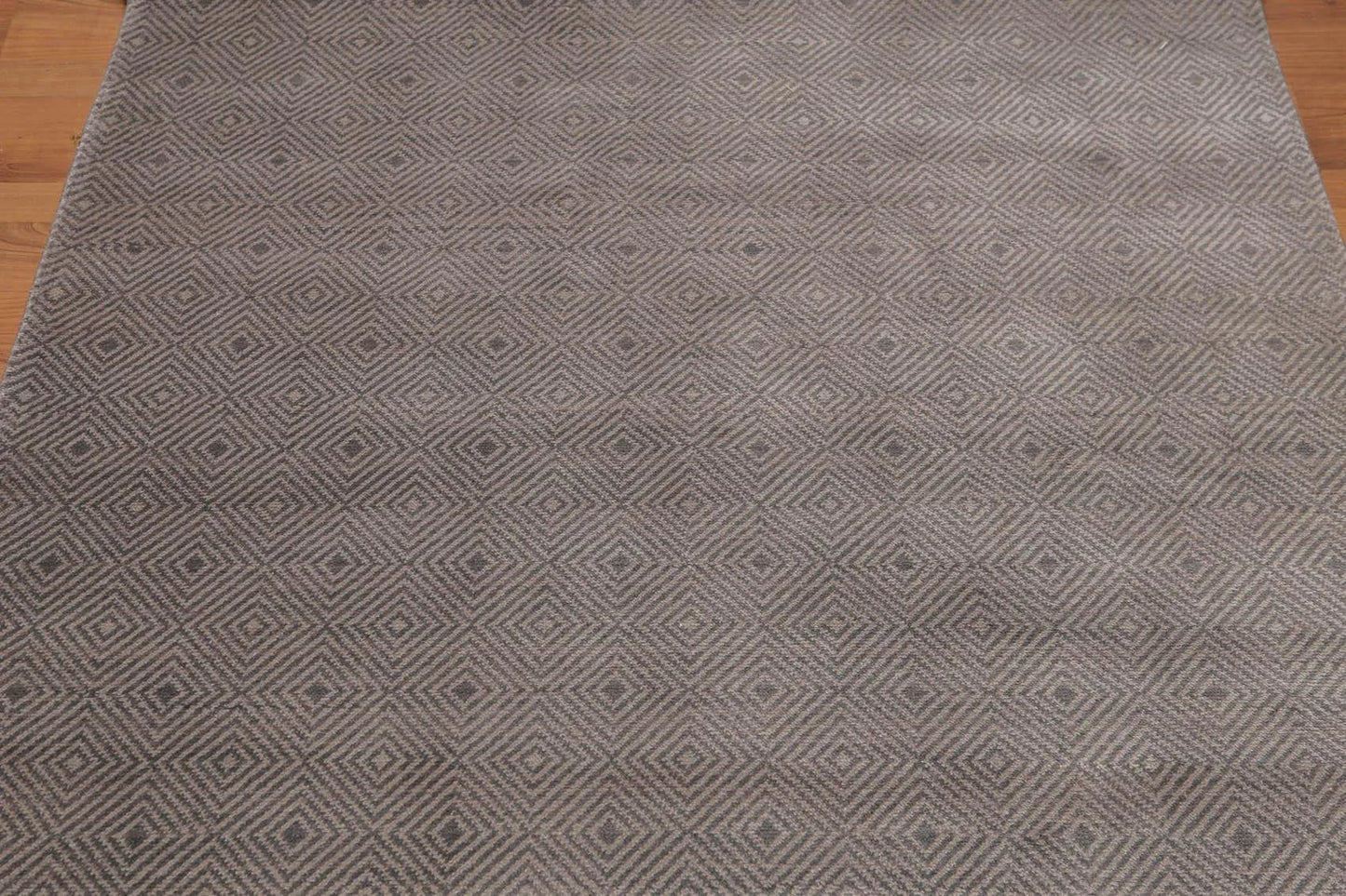 4' x 6' Hand Knotted Traditional Oriental 100% Wool Area rug Gray 4x6-2