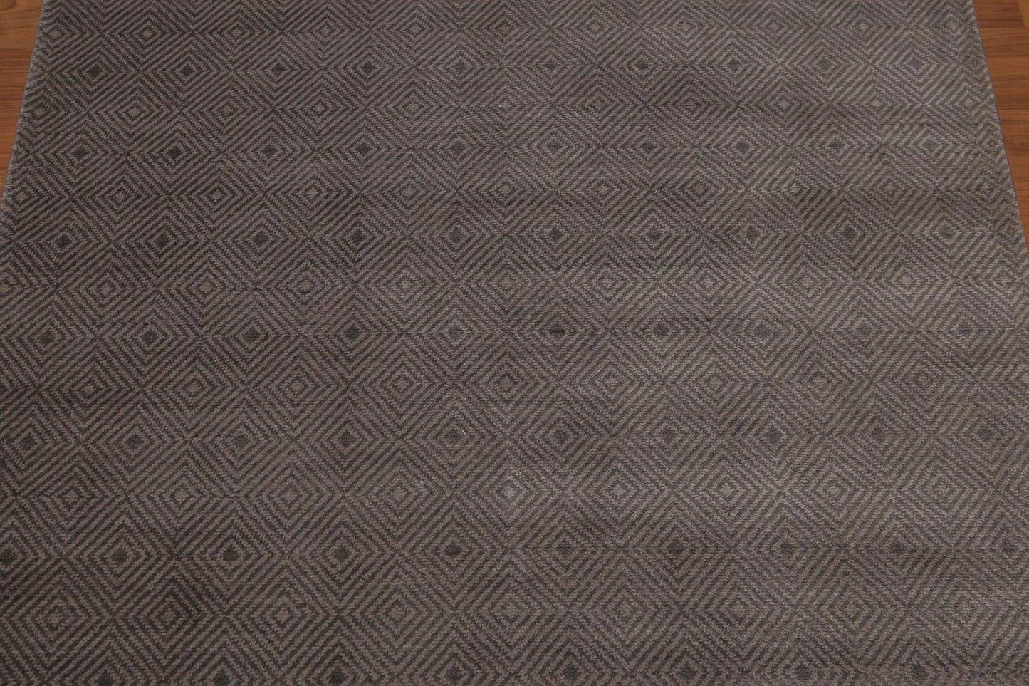 4' x 6' Hand Knotted Traditional Oriental 100% Wool Area rug Gray 4x6-3