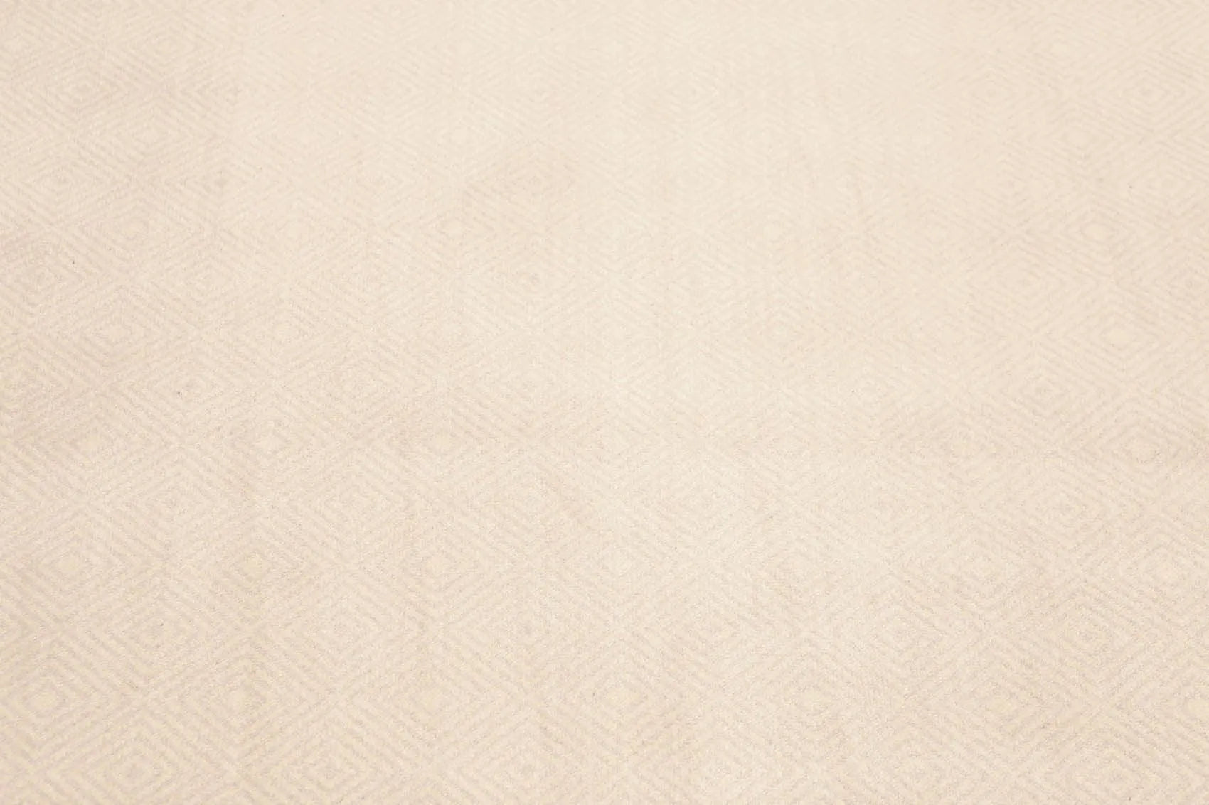 6' x 9' Geometric Pattern Hand Knotted 100% Wool Area Rug Beige 6x9-3